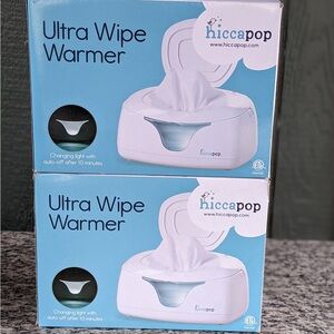 New (2) Hiccapop Ultra Wipe Warmer BRAND NEW x2 for $30 lot of 2 wipe warmer